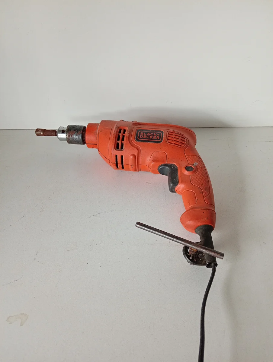 Taladro Marca Black+Decker Modelo Tm500-R Usado En Buen Estado Acc Llave Mecha