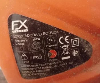 Foto 3 de Bordeadora De Cesped Marca Fx Garden Modelo No Tiene Usado En Buen Estado Acc No Tiene