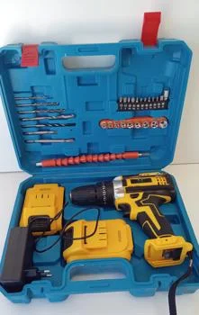 Taladro Marca V.A Vida Amor Modelo Li-Ion Drill Acc C/ Dos BateriasCargadorJuego De MechasDe 48v