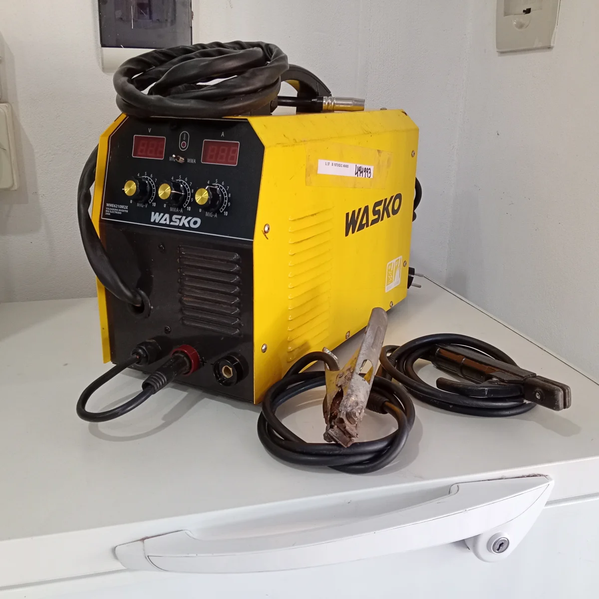 Soldador Marca Wasko. Modelo Wme6210m2x Usado En Buen Estado Acc Pinzas Psotivo Y NegativoTorcha