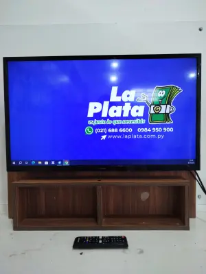 Televisor Led Smart De 32 '' Marca Samsung Modelo Un32j4290ag Con Control Usado En Buen Estado Acc Con Cable Power Rack Incorporado