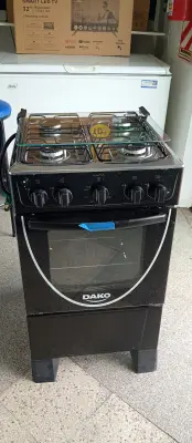 Cocina A Gas Marca Dayo Modelo Fogao Gas 4q C/Anegro Luna Usado En Buen Estado Acc 4 HornallasCon Bandejas Se Observa En ImagenManguera
