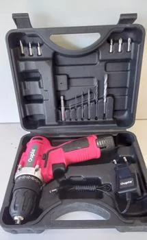 Foto 2 de Taladro Marca Dupla Modelo Lithium Power Acc CargadorBateria De 12vJuego De Mechas