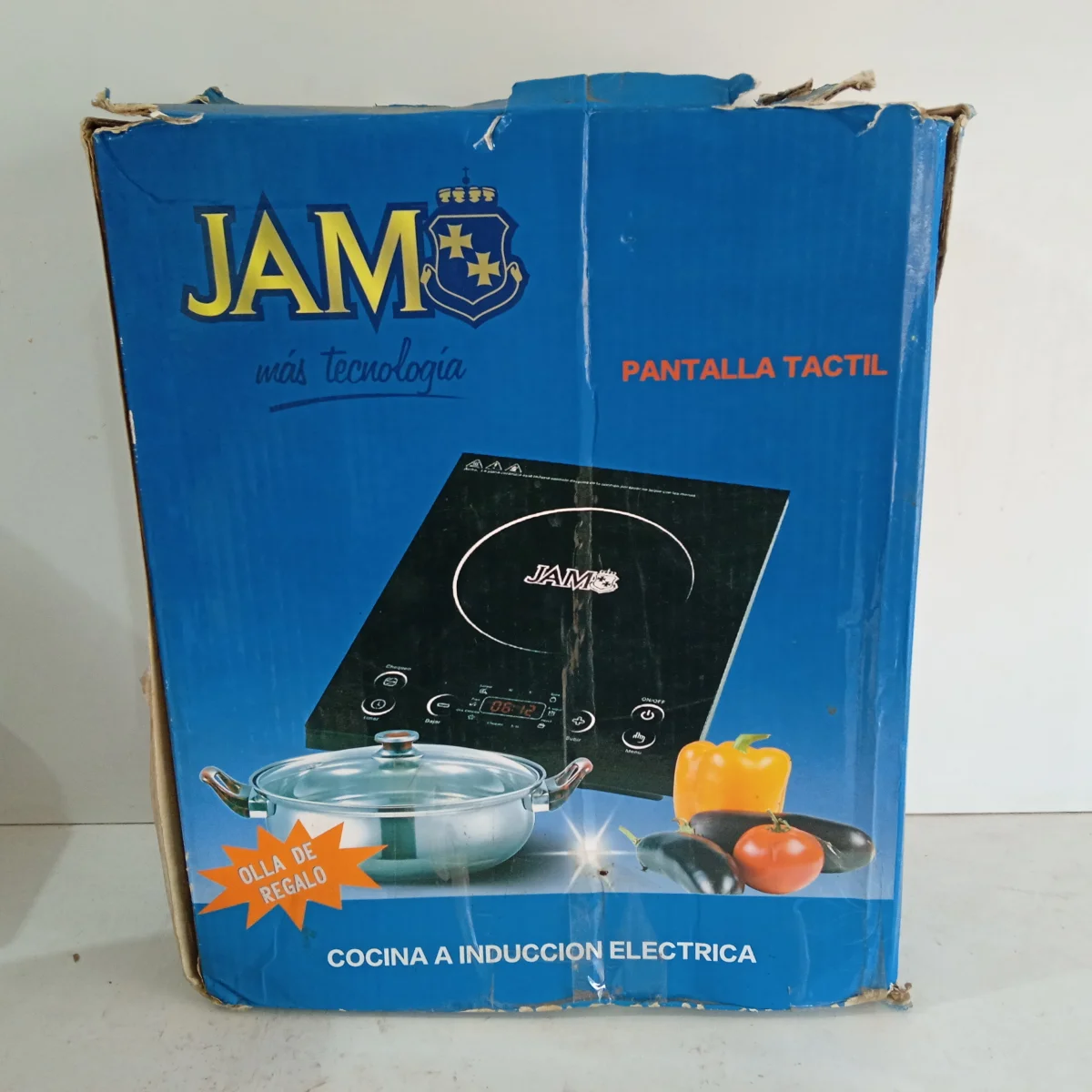 Foto 3 de Cocina Electrica Tipo Inducción Marca Jam Modelo Fym 20-28 Usado En Buen Estado Acc Semi Nuevo Caja
