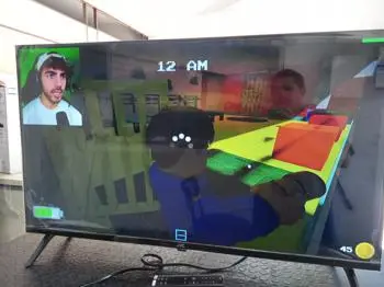 Televisor Led Smart De 40 '' Marca Jvc Modelo Lt-40kb418 Con Control Usado En Buen Estado Acc C/Patitas