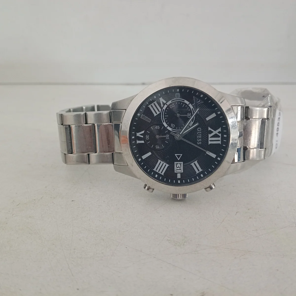 Reloj Para Caballero Marca Guess Modelo Guess? Usado En Buen Estado Acc Malla De Metal