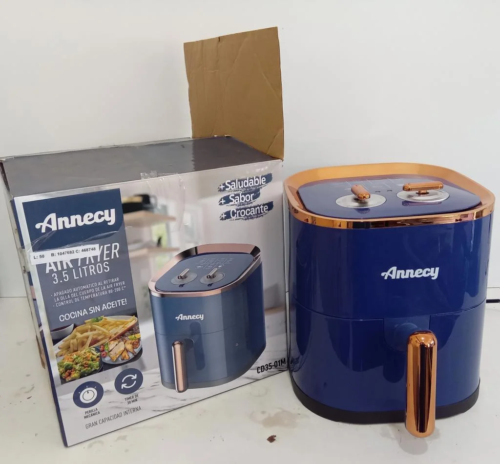 Fritadora Marca Annecy Modelo Cd35-01m Usado En Buen Estado Acc Con CanastaTemporizadorcon Canasta