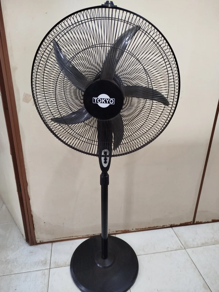 Ventilador 3 Velocidades Marca Tokyo Modelo Vetofs50-11dan-N Usado En Buen Estado Acc Con 5 AletasBaseMotorRejilla
