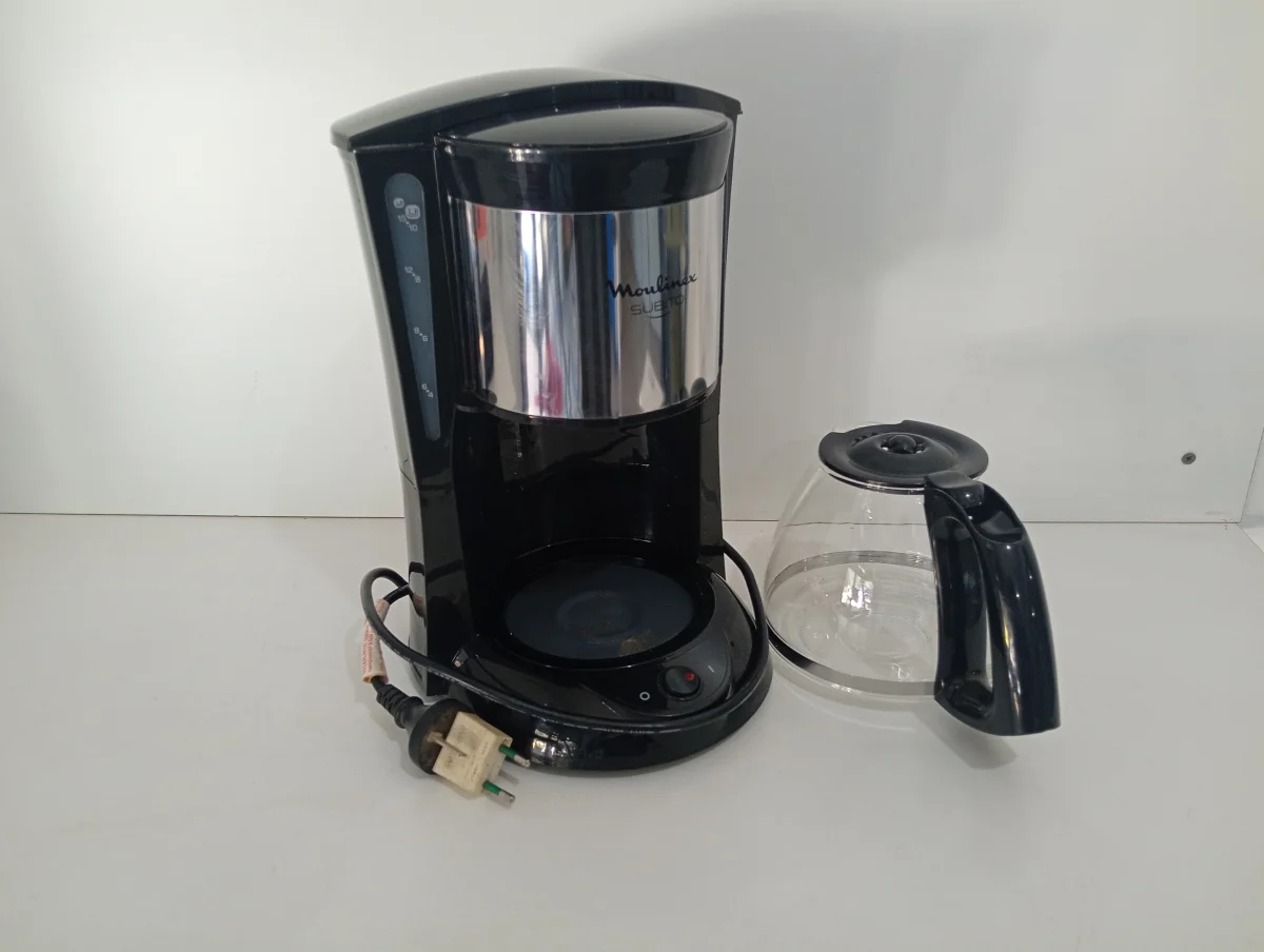 Foto 2 de Cafetera Marca Moulinex Modelo C1272dj Usado En Buen Estado Acc Jarra De Vidrio Filtro