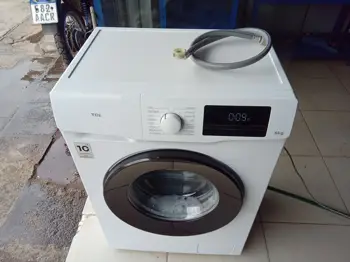 Lavarropas Cap 6 Kg. Marca Tcl Modelo P606flw Usado En Buen Estado Acc Manguera Para Carga Y Desague