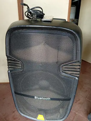 Caja De Sonido Amplificada Marca Mega Estar Modelo Spa15 Con Control Usado En Buen Estado Acc Cable Power
