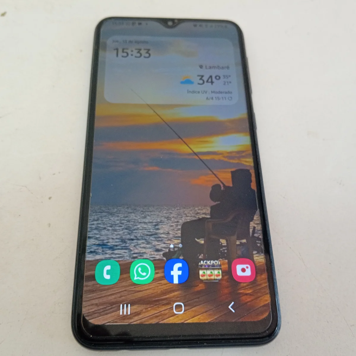 Celular Marca Samsung A10 Modelo Galaxy A10 Memoria Ram 2 Gb Almacenamiento Interno 32 Gb Acc Funda