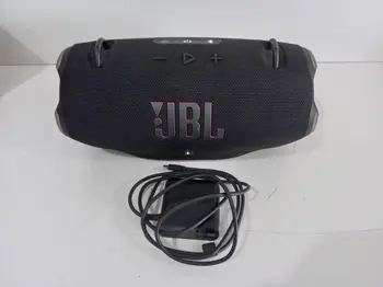 Speaker Potencia Watts No Tiene Marca Jbl Sin Control Modelo Xtreme4 Usado En Buen Estado Con Caja Acc Con Transformador Nº 4424Con Correa