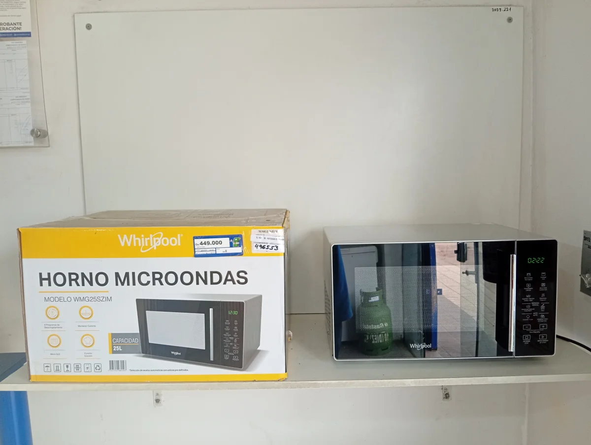 Microondas Marca Whirlpool Modelo Wmg25szim Usado En Buen Estado Acc No Tiene
