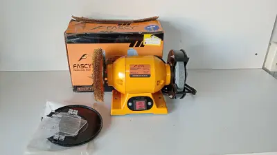 Esmeril Marca Fascy Modelo Fa125 Usado En Buen Estado Acc Disco Y Cepillo Protector