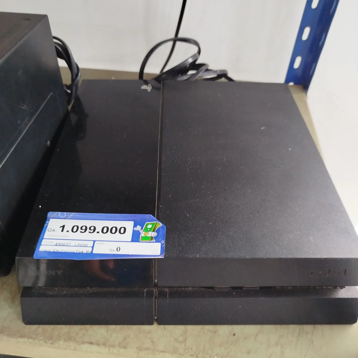 Juego Electronico Ps4 Marca Sony Modelo Cuh-1001a Disco Duro 500 Gb Con Control Sin Caja Usado En Buen Estado Acc 2 ControlesCablepower