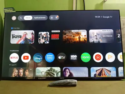 Televisor Led Smart De 43 '' Marca Tokyo Modelo Tvtokff43gtv Con Control Usado En Buen Estado Acc No Tiene