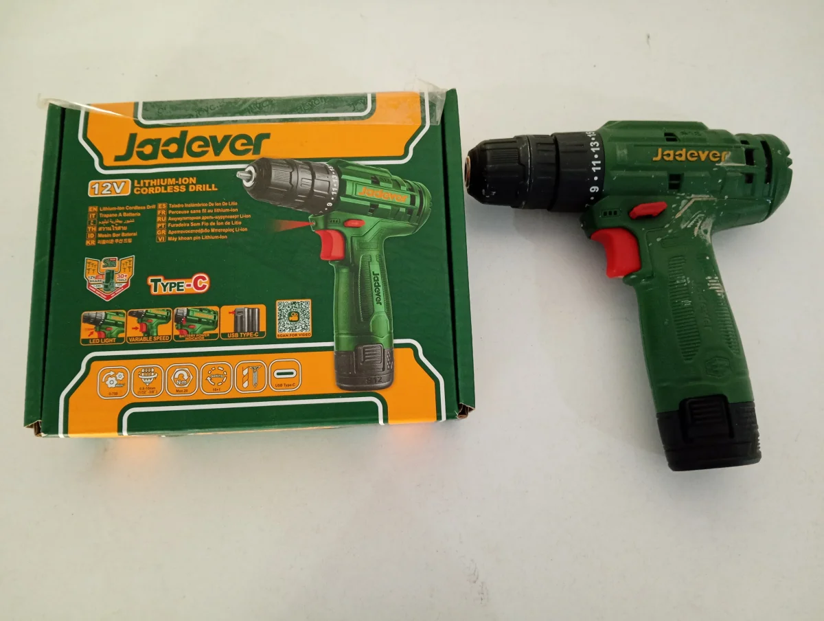 Foto 2 de Taladro Marca Jadever Modelo Jdcds510 Usado En Buen Estado Acc Cable Tipo C