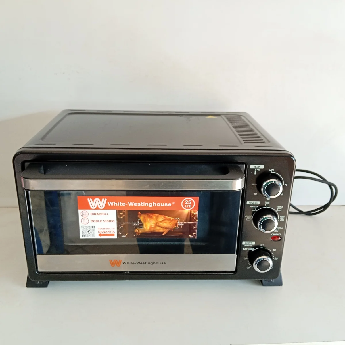 Horno Marca Westinghouse Litros 25 Modelo Ww-Mc25chb Usado En Buen Estado Acc AsaderaAccesorios