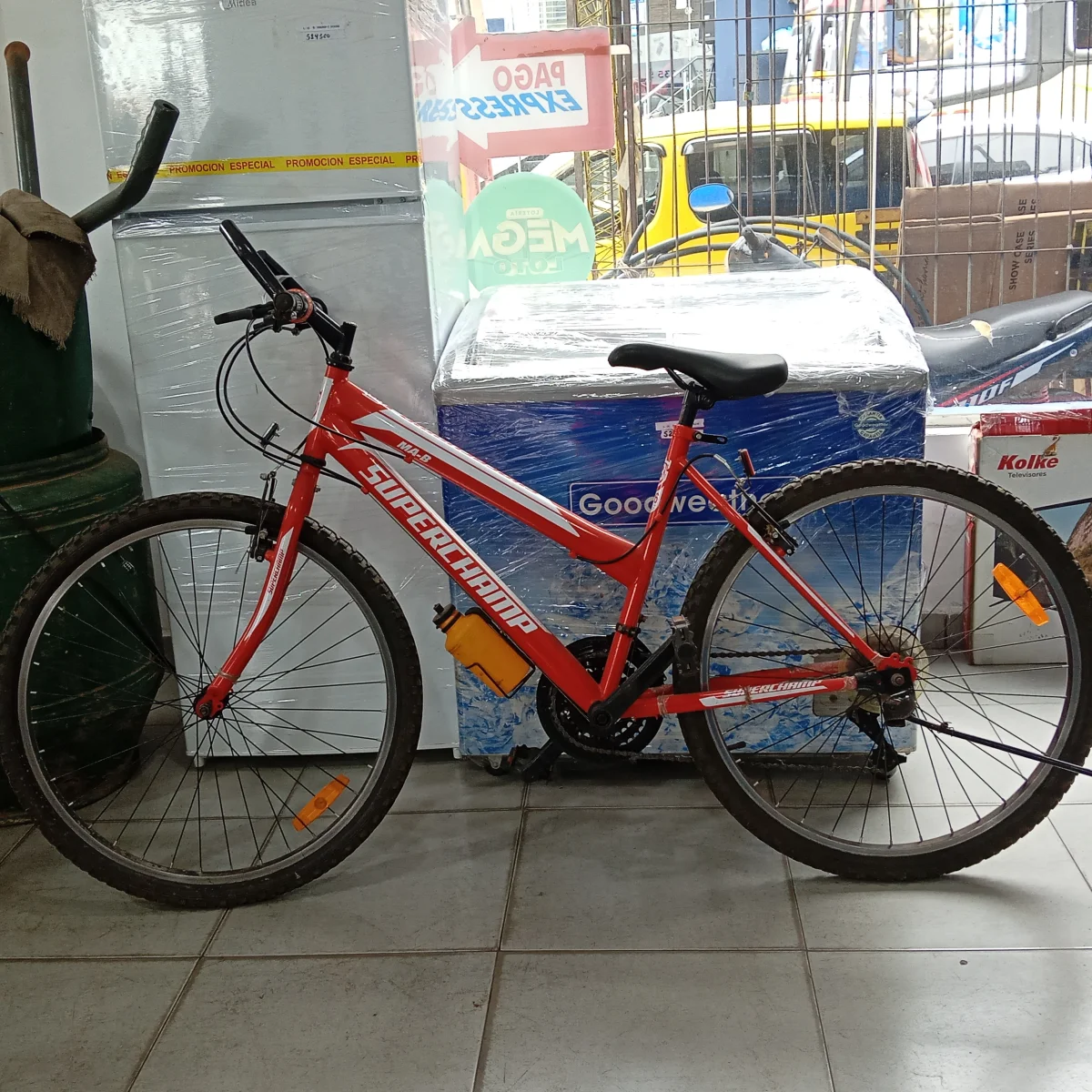 Bicicleta Marca Super Cham Aro 26 Modelo Ma-B Usado En Buen Estado Acc No Tiene