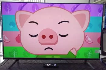 Televisor Led Smart De 43 '' Marca Jam Modelo Gtm5ultra-43gfsa Con Control Usado En Buen Estado Acc Par De Patitas