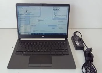 Notebook Marca Hp Modelo 14-Dk0002dx Procesador Amd A9 Memoria Ram 8 Gb Disco Duro 160 Gb Generacion 9 Acc WebcamWifi HdmiPuerto Tipo C