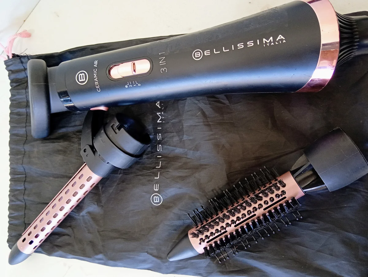 Foto 2 de Secador De Pelo Marca Bellissima Modelo S4201 Usado En Buen Estado Acc Pico DifusorOnduladorCepillo