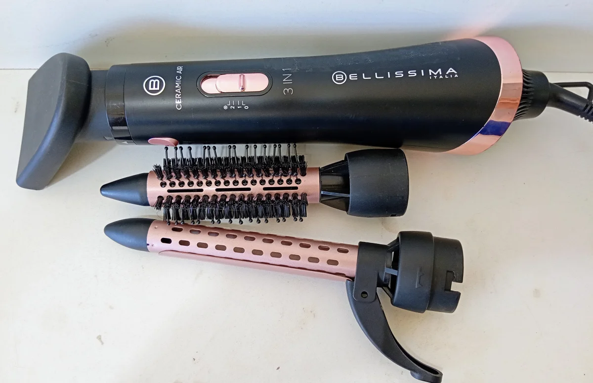 Secador De Pelo Marca Bellissima Modelo S4201 Usado En Buen Estado Acc Pico DifusorOnduladorCepillo