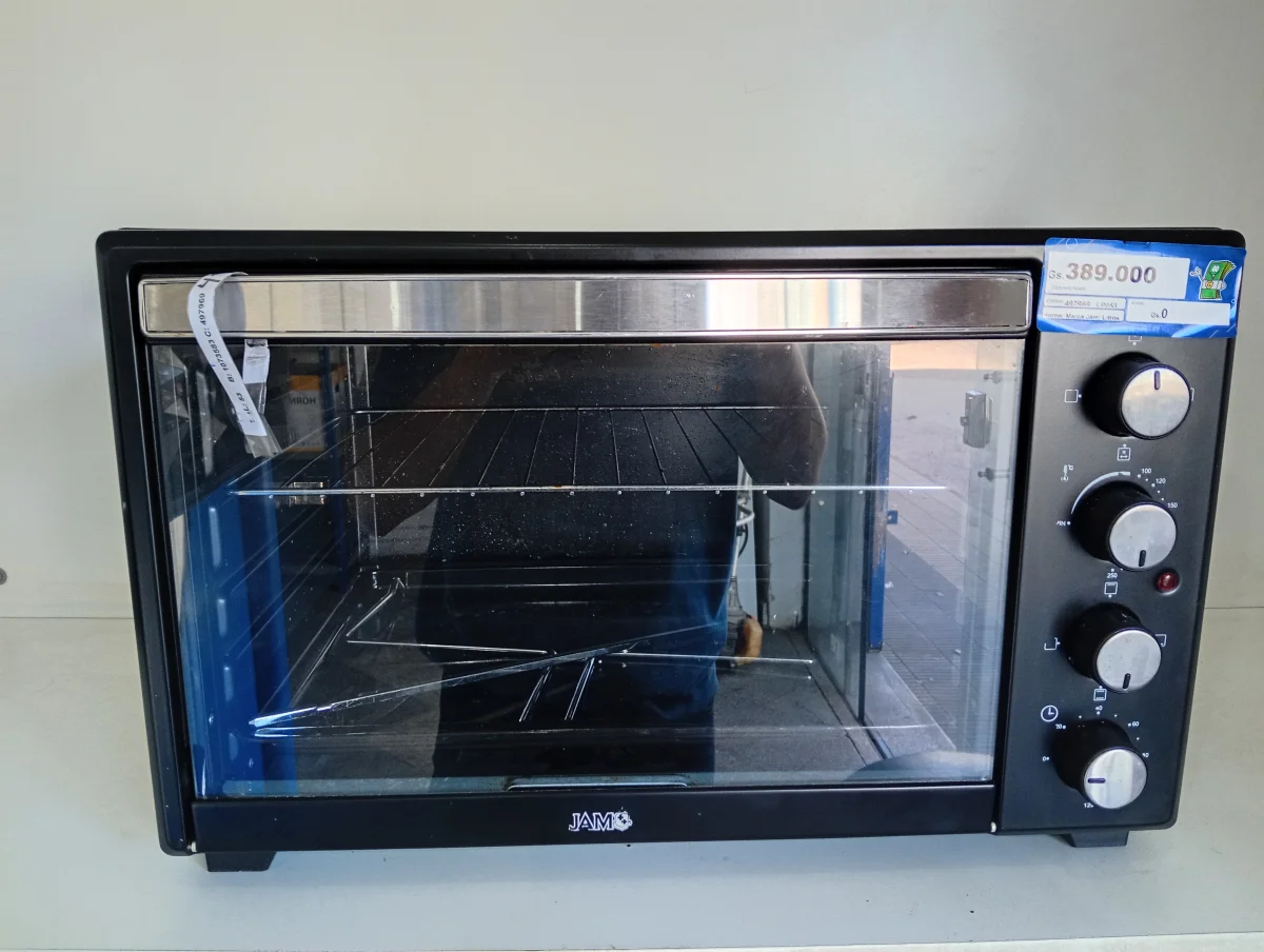 Horno Marca Jam Litros 42 Modelo Jam Dn42e-Rml Usado En Buen Estado Acc Con 1 Bandeja1 Parrilla3 Accesorios Extra
