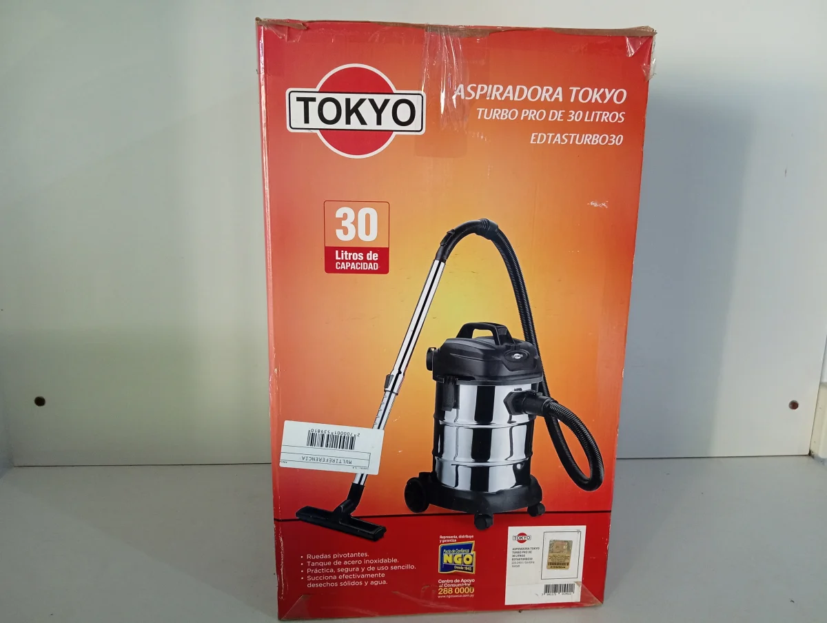 Aspiradora Marca Tokyo Modelo Turbo Pro 30 L Usado En Buen Estado Acc Varios Accesorio