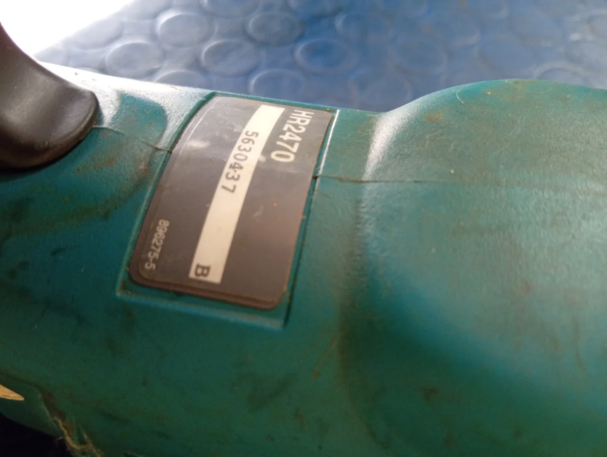 Foto 2 de Taladro Marca Makita. Modelo Hr2470 Usado En Buen Estado Acc Manija