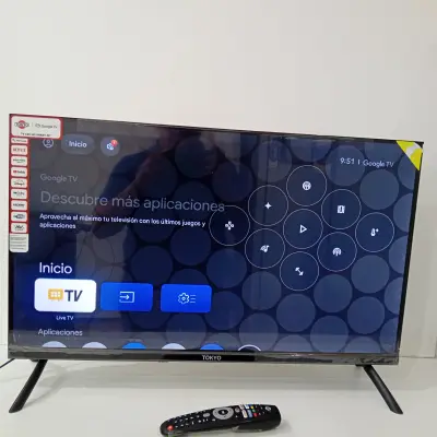 Televisor Led Smart De 32 '' Marca Tokyo Modelo Tvtokhf32gtv Con Control Usado En Buen Estado Acc Patitas