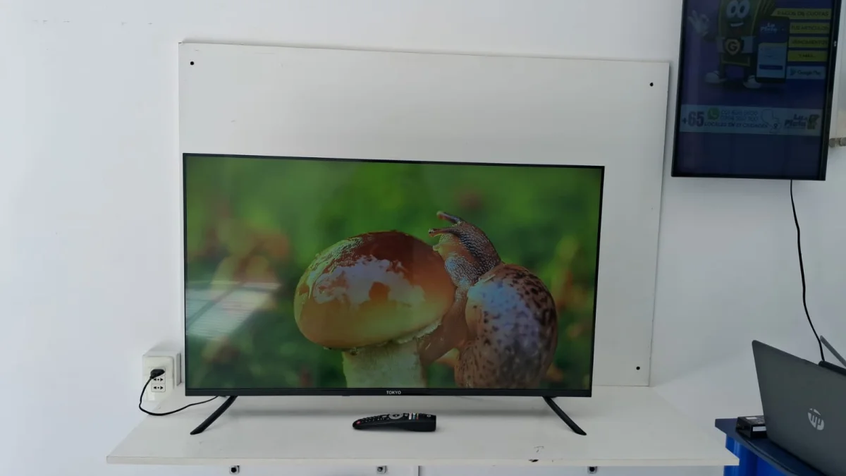 Foto 4 de Televisor Led Smart De 43 '' Marca Tokyo Modelo Tvtokff43gtv Con Control Usado En Buen Estado Acc C/Patitas