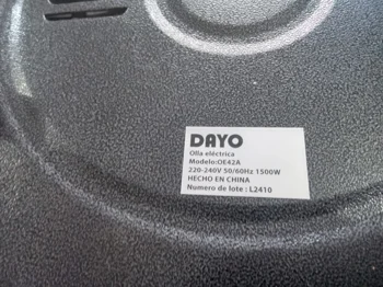 Foto 3 de Pizzera Marca Dayo Modelo Oe42a Usado Con Desgaste Acc Tapa De VidrioCable De Conexion
