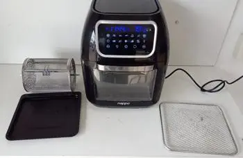 Fritadora Marca Nappo Modelo Nef-104 Usado En Buen Estado Acc De 10ltCanasta Giratoria Para FritarBandeja / AsaderaRejillas Airfryer