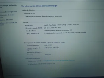 Foto 2 de Notebook Marca Dell Modelo Latitude 3510 Procesador I3 Memoria Ram 8 Gb Disco Duro 10.000 Gb Generacion 10 Acc Con Teclado Numerico