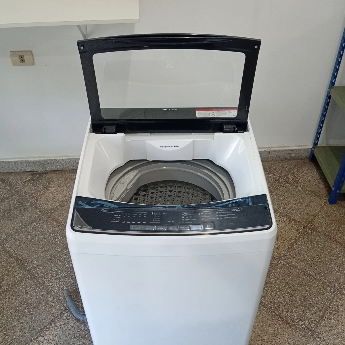 Foto 2 de Lavarropas Cap 10 Kg. Marca Electrolux Modelo Ewiw95f Usado En Buen Estado Acc Manguera Para Carga Y Descarga