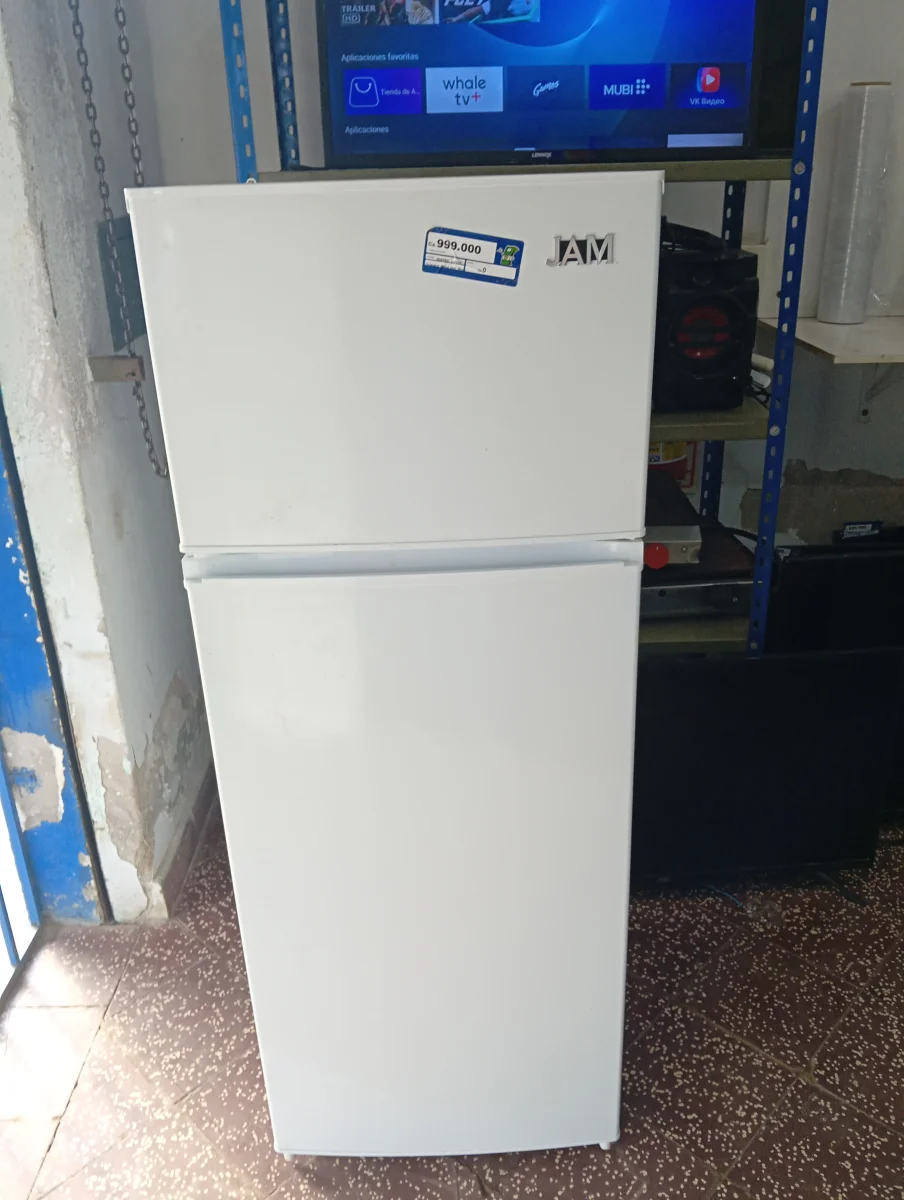 Heladera Marca Jam Modelo Jamd-207f Usado En Buen Estado Litros 300 Acc 3 RejillasHielera Con RejillaVerduleraLuz Calida3 Bandejas De Puuerta Interna