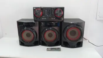Equipo De Sonido Marca Lg Con Control Modelo Cj45 Usado En Buen Estado Acc 2parlantes+1woofer