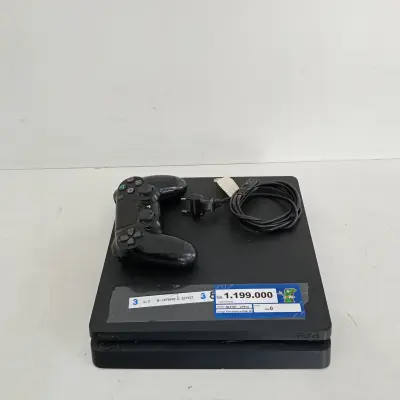 Juego Electronico Ps4 Marca Sony Slim Modelo Cuh-2215b Disco Duro 1.000 Gb Con Control Sin Caja Usado En Buen Estado Acc Cable Power