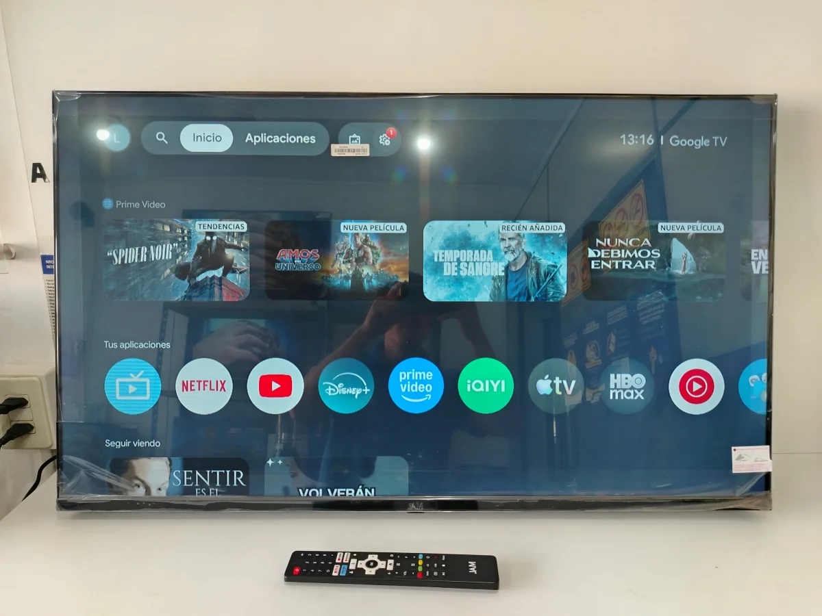 Televisor Led Smart De 43 '' Marca Jam Modelo Ultrasgtm-43gfs Con Control Usado En Buen Estado Acc Cable Cte