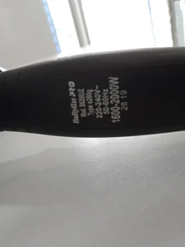 Foto 2 de Secador De Pelo Marca Babylisspro Modelo B6200uz Usado En Buen Estado Acc 1 Pico