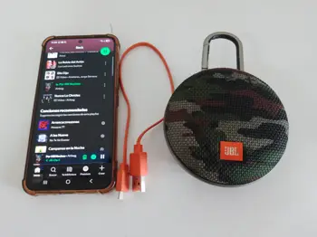 Speaker Potencia Watts No Tiene Marca Jbl Sin Control Modelo Clip 3 Usado Con Desgaste Sin Caja Acc Con Cable Usb