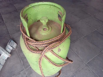 Foto 2 de Garrafa Cap 10 Kg. Marca Copesagas Usado Con Desgaste Color Verde Acc No Tiene