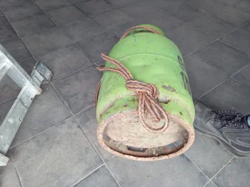 Foto 3 de Garrafa Cap 10 Kg. Marca Copesagas Usado Con Desgaste Color Verde Acc No Tiene