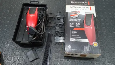 Maquina De Cortar Cabello Marca Remington Modelo Rg043a Usado En Buen Estado Acc 8 Accesorios