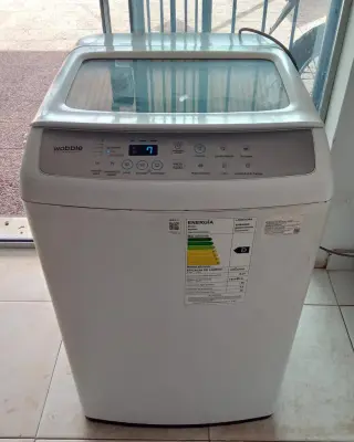 Lavarropas Cap 8 Kg. Marca Samsung Modelo Wa80h4200sw Usado En Buen Estado Acc Con Manguera De Carga Y Descarga
