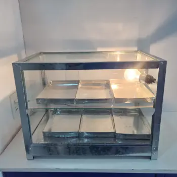 Exhibidor De Alimentos Marca Mv Aceros Modelo No Tiene Usado En Buen Estado Acc 6 Bandejas