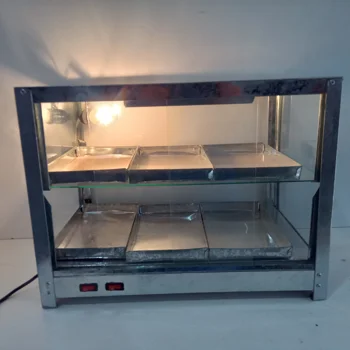 Foto 3 de Exhibidor De Alimentos Marca Mv Aceros Modelo No Tiene Usado En Buen Estado Acc 6 Bandejas