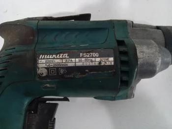 Taladro Marca Makita Modelo Fs2700 Usado Con Desgaste Acc Una Mecha